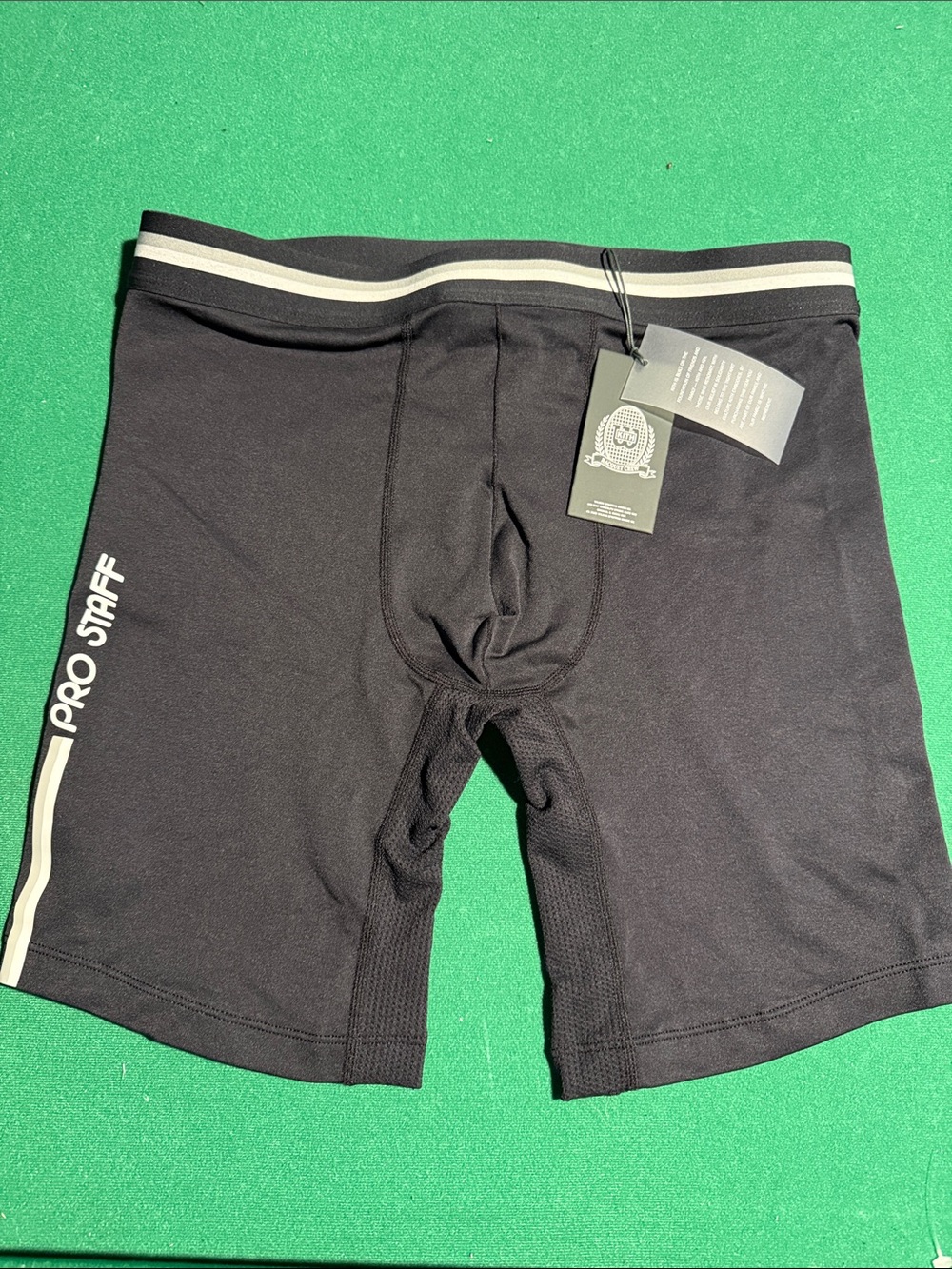 Kith Men’s Athletic Shorts — Black with White Trim